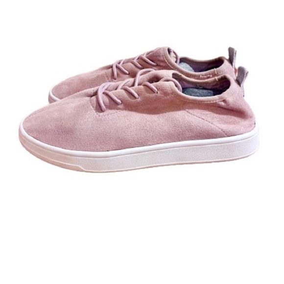 Steve Madden Elexa Microsuede Blush Sneaker - Picture 7 of 8